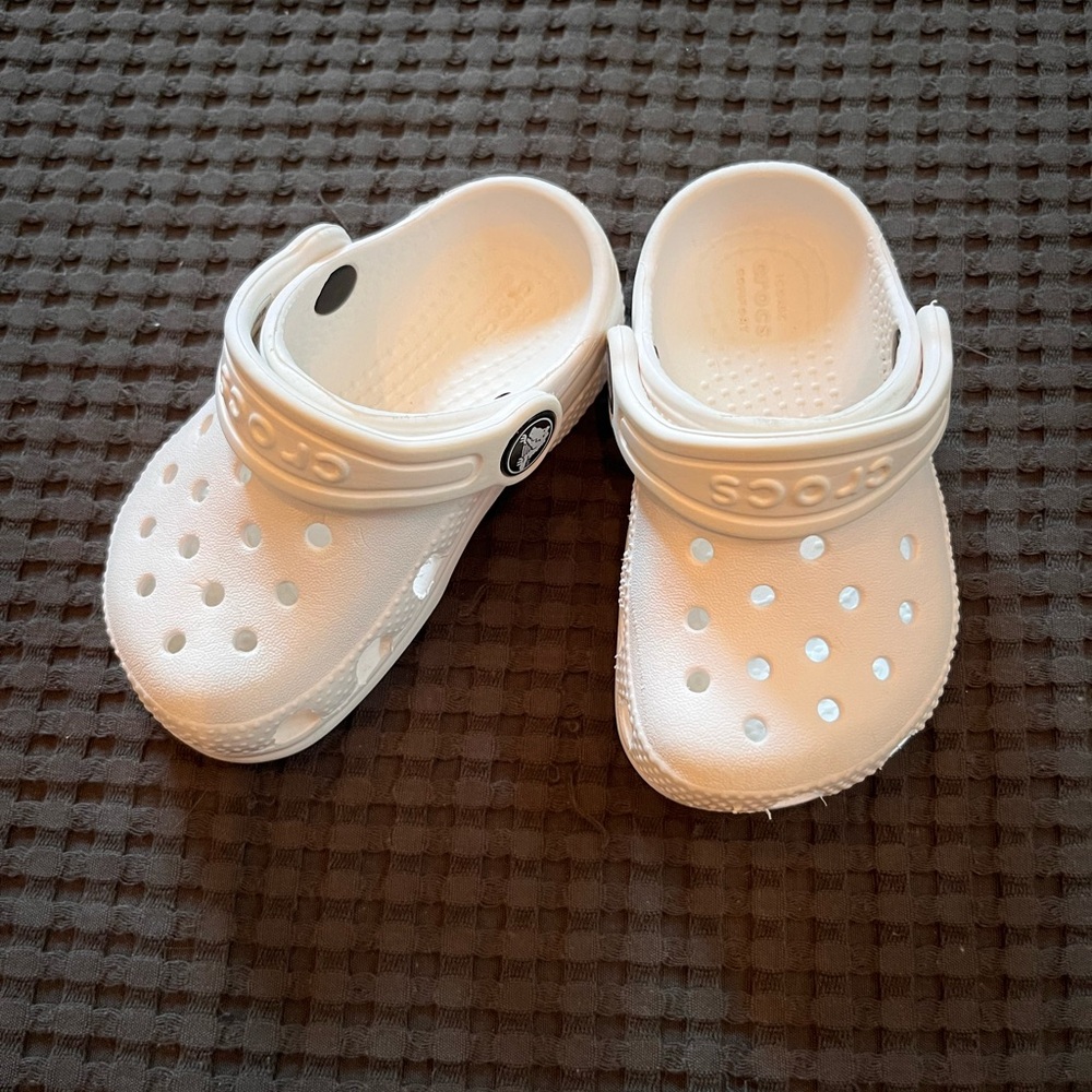 Crocs Toddler Classic Clog White C5
